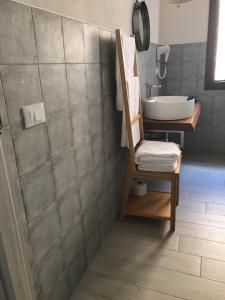 Koupelna v ubytování Le Camere Di Don Vito