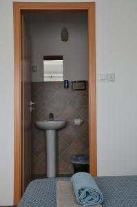 Koupelna v ubytování Enka apartmani