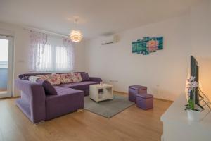 Posezení v ubytování Apartment Petra