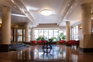 The lobby or reception area at Hotel Nevada
