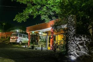 Zahrada ubytování Easter Island Ecolodge