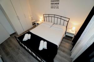 Posteľ alebo postele v izbe v ubytovaní Apartment Cici