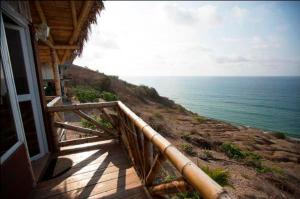 Landskap semula jadi dekat dengan the country house