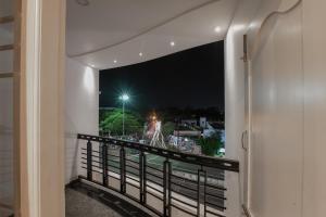 Balkón nebo terasa v ubytování Hotel Vashanth Krishna