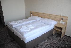 Posteľ alebo postele v izbe v ubytovaní Hotel Labe