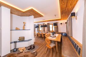 Posezení v ubytování Bachgut - Das Resort am Berg