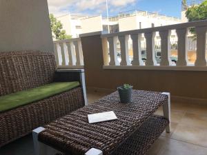 Balkón alebo terasa v ubytovaní Apartmento La Perla el Medano