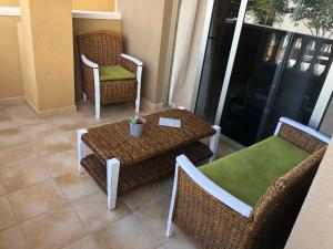 Posedenie v ubytovaní Apartmento La Perla el Medano