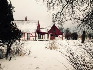Præstøgaard trong mùa đông