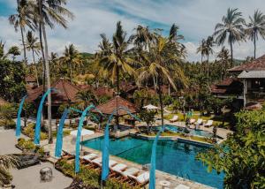 Der Swimmingpool an oder in der Nähe von Puri Bagus Candidasa