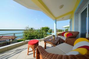 Balkón alebo terasa v ubytovaní Secret Paradise Villas