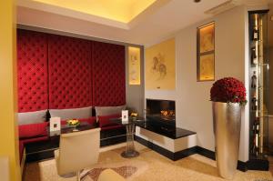 Khu vực ghế ngồi tại c-hotels Rubens