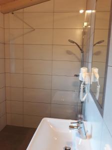 Kupatilo u objektu Hotel Jagdhof