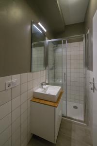 Kúpeľňa v ubytovaní Villa Gambera