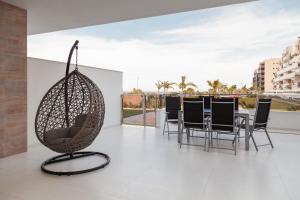 A balcony or terrace at Apartment Vistamar II