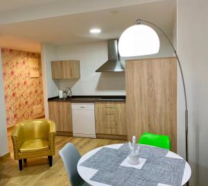 Küche/Küchenzeile in der Unterkunft Apartamentos Maladeta