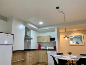Küche/Küchenzeile in der Unterkunft Apartamentos Maladeta