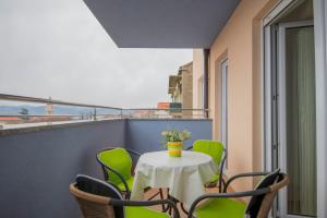 Balkón nebo terasa v ubytování Apartment Petra