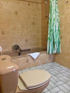 A bathroom at Hotel La Venerie