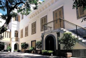 O edifício em que o hotel se localiza