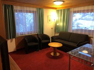 Posezení v ubytování Hotel Garni Bergwelt