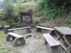 Zahrada ubytování Pension Arnika