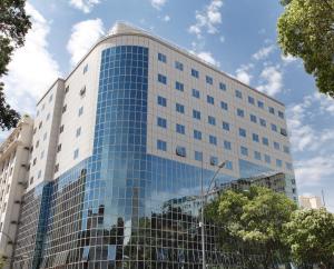 O edifício em que o hotel se localiza