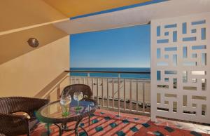 Uma área de estar em Algarve Casino Hotel