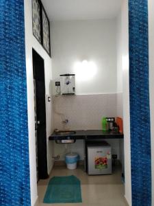 Koupelna v ubytování Ushakal