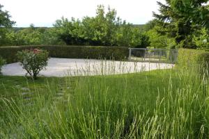 Zahrada ubytování Bungalow Perla