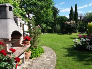 Zahrada ubytování Bungalow Perla