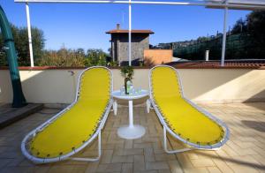 A balcony or terrace at Relais Villa Chiara free parking