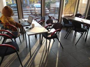 Reštaurácia alebo iné gastronomické zariadenie v ubytovaní BB CONSUL