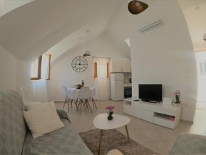 TV a/nebo společenská místnost v ubytování Apartment Vesna