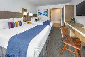 Ένα ή περισσότερα κρεβάτια σε δωμάτιο στο Hotel Becket
