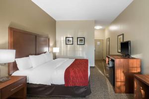 Postel nebo postele na pokoji v ubytování Comfort Inn & Suites Cedar Hill Duncanville