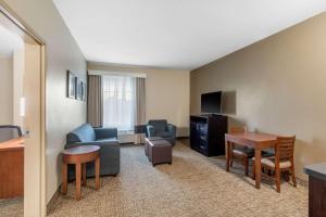 TV a/nebo společenská místnost v ubytování Comfort Inn & Suites Cedar Hill Duncanville