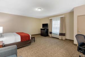 Postel nebo postele na pokoji v ubytování Comfort Inn & Suites Cedar Hill Duncanville
