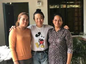 Majutusasutuse Siem Reap Homesteading külastajad