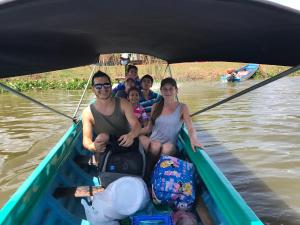 Majutusasutuse Siem Reap Homesteading külastajad