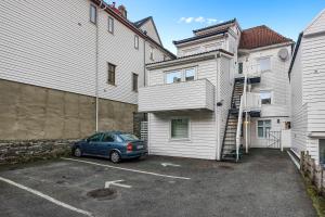 Bygningen som lejligheden ligger i