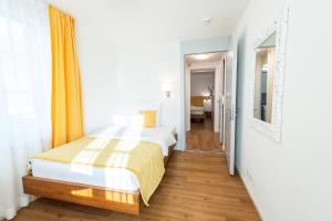 Postel nebo postele na pokoji v ubytování Hotel & Restaurant Hasenstrick
