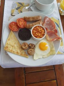 Opsi sarapan yang tersedia untuk tamu di Garroch House