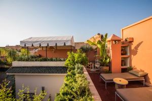 En balkong eller terrasse på Riad Villa Harmonie