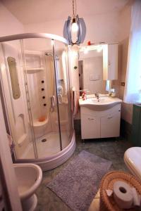 Kúpeľňa v ubytovaní Casa Vacanze Botteghelle