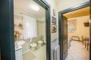 ห้องน้ำของ B&b "Terra du suli"
