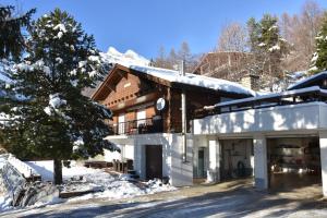 Chalet Belmont v zimě