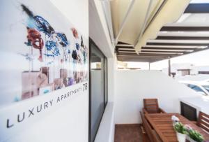 Posezení v ubytování Luxury Beach Apartments