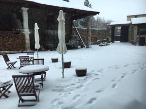 Hotel Bernat de So v zimě