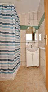 Kúpeľňa v ubytovaní Apartmani Cesarec
